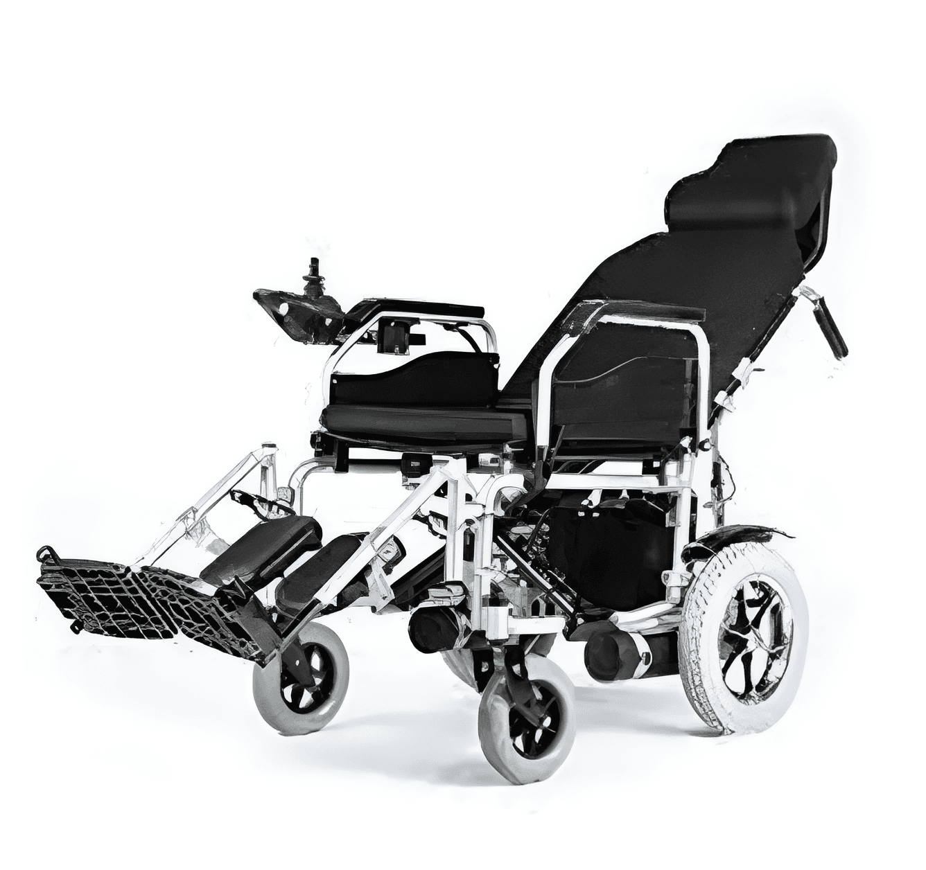 Motorized wheelchair with recliner function - Image 1