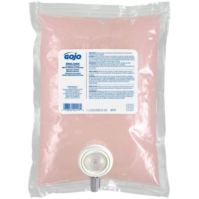 GOJO NXT deluxe lotion hand soap refill 1000ml