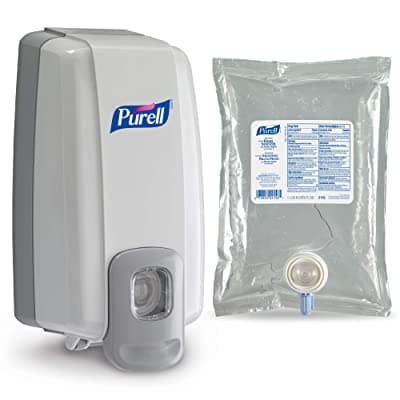 PURELL NXT space saver push type dispenser – wall mounted