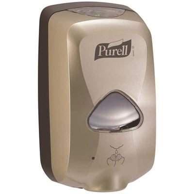 PURELL TFX touch free dispenser Nickel color – wall mounted